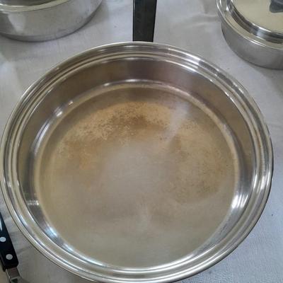 15-piece In Kor Stainless Steel Cookware set