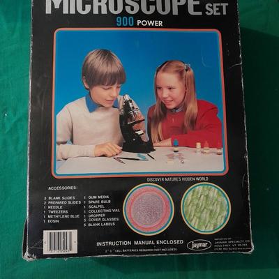 Creative science Precision tested Optics Microscope set 900 power
