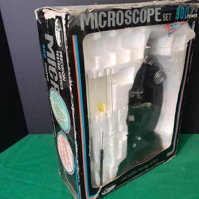 Creative science Precision tested Optics Microscope set 900 power
