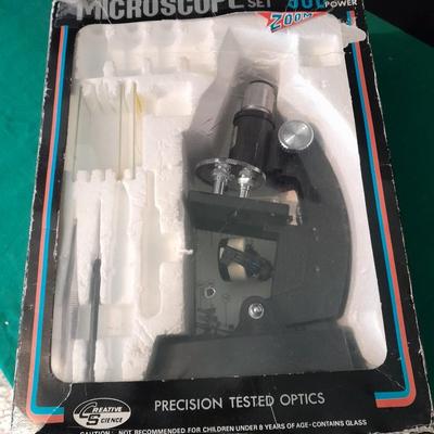 Creative science Precision tested Optics Microscope set 900 power