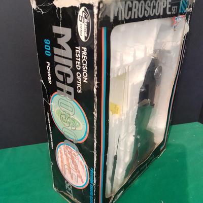 Creative science Precision tested Optics Microscope set 900 power