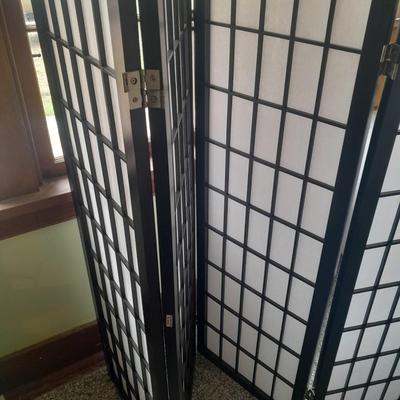 3 ft. Tall Windowpane Five panel Shoji Screen