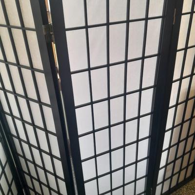 3 ft. Tall Windowpane Five panel Shoji Screen