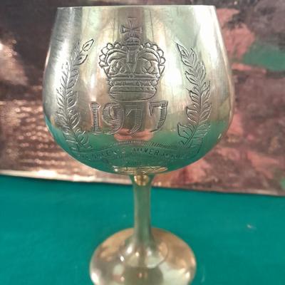 RARE 1977 The Queen's Silver Jubilee Collectables with Jubilee awarded Goblet!