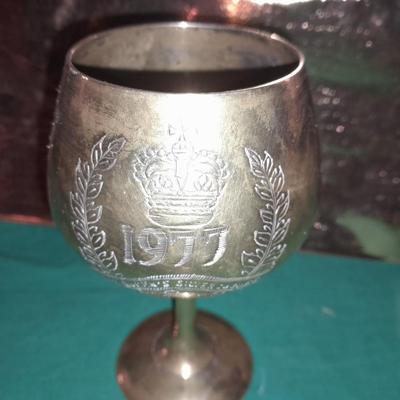 RARE 1977 The Queen's Silver Jubilee Collectables with Jubilee awarded Goblet!