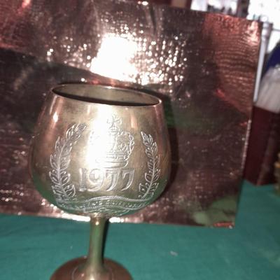 RARE 1977 The Queen's Silver Jubilee Collectables with Jubilee awarded Goblet!