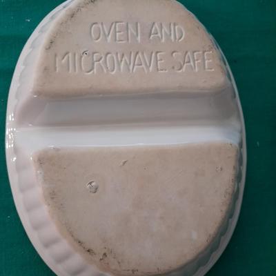 Heavy Restraunt style dishware Frankoma, Ovenware Microwave safe white dishes