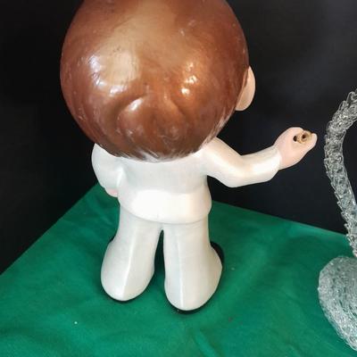 Bride and Groom Decorations Bride & Groom glasses, Large ceramic Figures, Candle holder and more