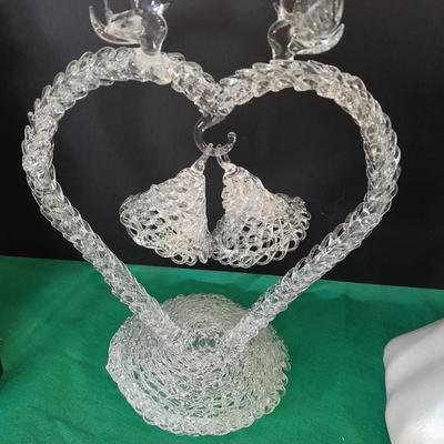 Bride and Groom Decorations Bride & Groom glasses, Large ceramic Figures, Candle holder and more