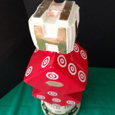 Ezra Brooks 1968 Dice Harolds Club Reno Empty Decanter and other casino & game related items