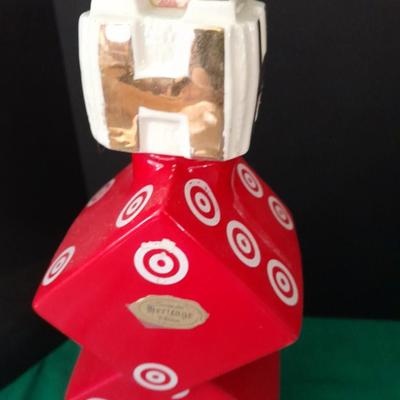 Ezra Brooks 1968 Dice Harolds Club Reno Empty Decanter and other casino & game related items