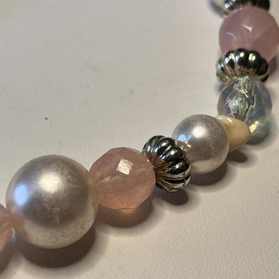 PINK & PEARLY 20â€ PRETTY NECKLACE