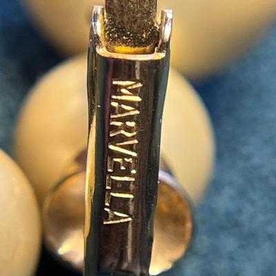 DOUBLE BOP PEARL MARVELLA CLIP-ON EARRINGS