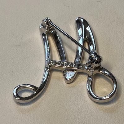 â€œMâ€ MONOGRAM PIN BY â€œSARAHâ€