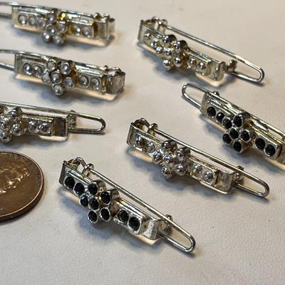 HAIR BARRETTES 10 PIECES SMALLER SIZE