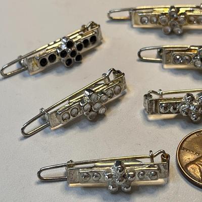 HAIR BARRETTES 10 PIECES SMALLER SIZE