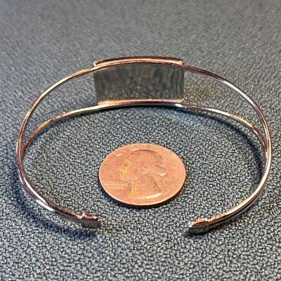 CLASSY BRACELET SHINY SILVER OR SILVER PLATE