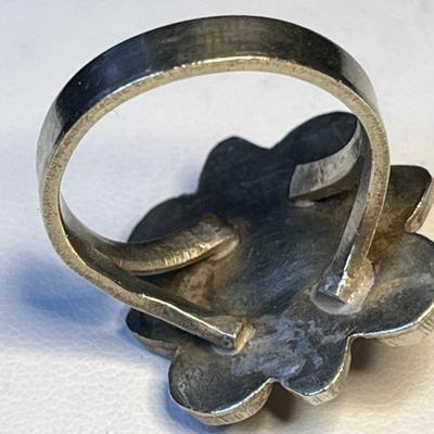 ARTISAN CRAFTED RUSTIC SILVER RING 