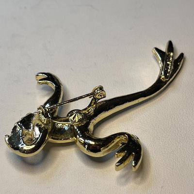 AQUA FROG PIN 