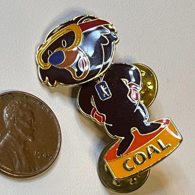 â€œCOALâ€ S.L.C. OLYMPIC MASCOT PIN
