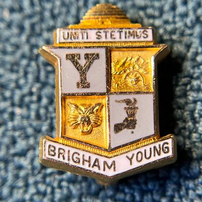 B.Y.U. SCHOOL PIN BY O.C. TANNER 