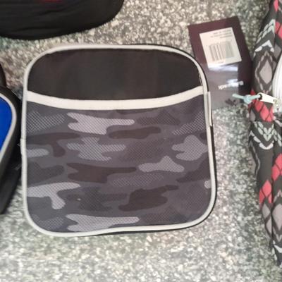 New backpack, Two lunch bags, and a Water cooler