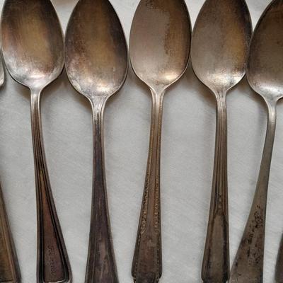 Large assortment of flatware Rogers & sons, Japan Airline, and more