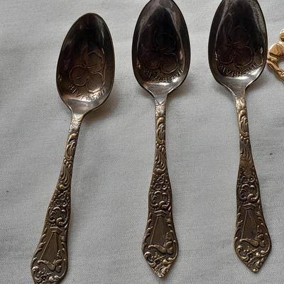 Collectable spoons Irish Fair, Tombstone Ca., Arizonia and more