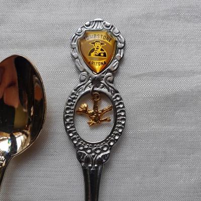 Collectable spoons Irish Fair, Tombstone Ca., Arizonia and more