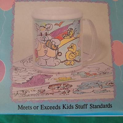 Two Color a mug mug's two Avon ceramic purses, and a happy mug!