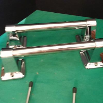 Bathroom organization, robe hangers, door hanger, towel racks and more