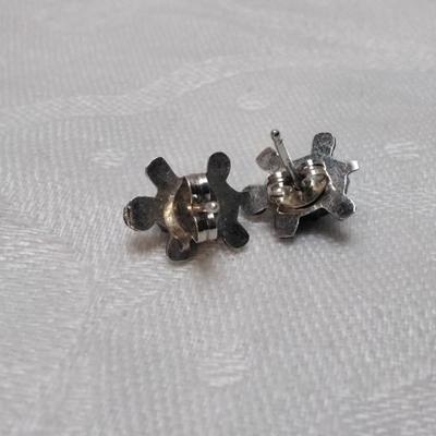 Turquoise Turtle 925 Earrings