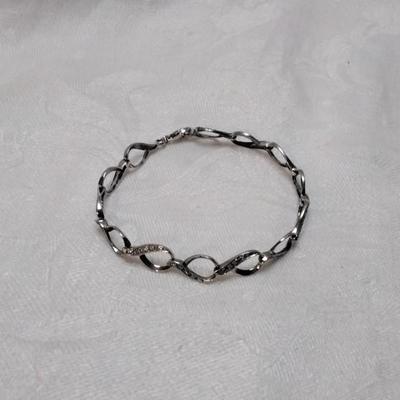 Diamond 7" 925 Bracelet