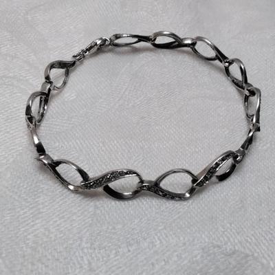 Diamond 7" 925 Bracelet