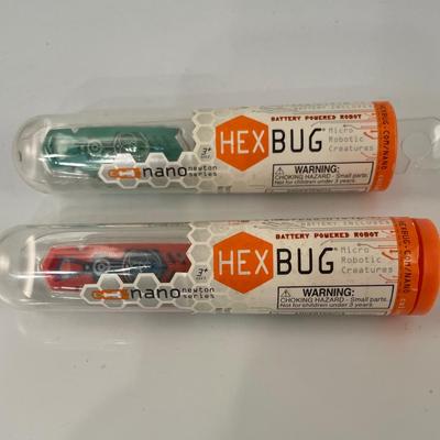 Pair of Hex Bug Nano Micro Robotic Creatures