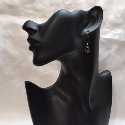 Vintage Onyx 925 Earrings