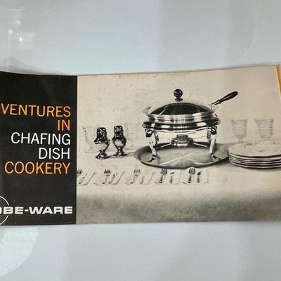 Vintage 1960 Globe Ware Casserole Chafing Dish Cookery Stand Made in USA A1