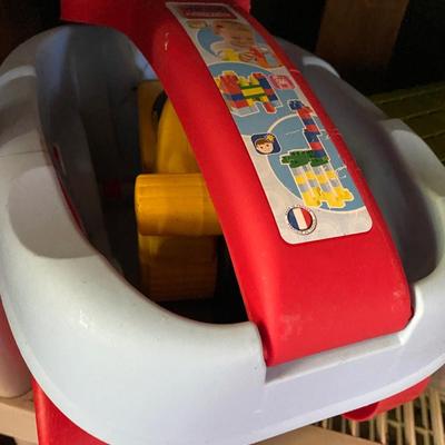 Plastic Storage Shelf Vintage Toy Lot