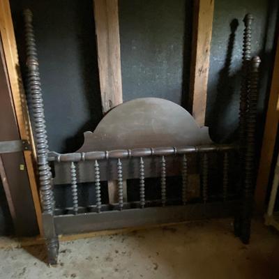 Antique Spool Bed
