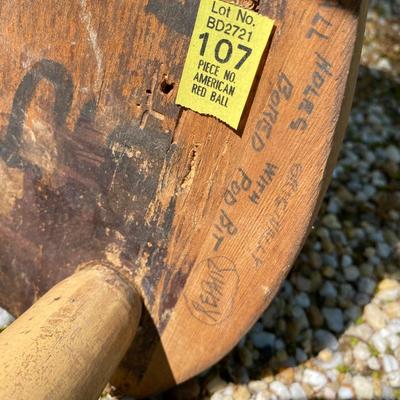 Antique chair lot