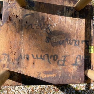 Antique chair lot
