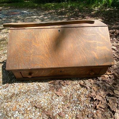 Remnants of a drop leaf desk