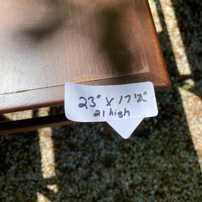 Mid-century modern Walnut Nesting Table Set