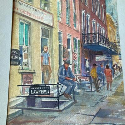 Alabama Unframed painting