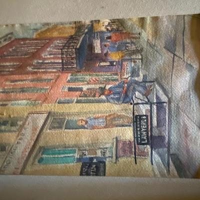 Alabama Unframed painting