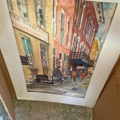 Alabama Unframed painting
