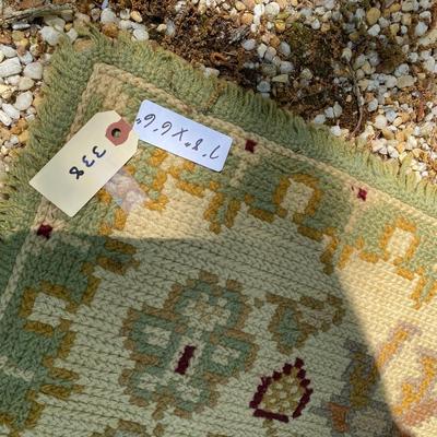 Hand woven/braded area rug