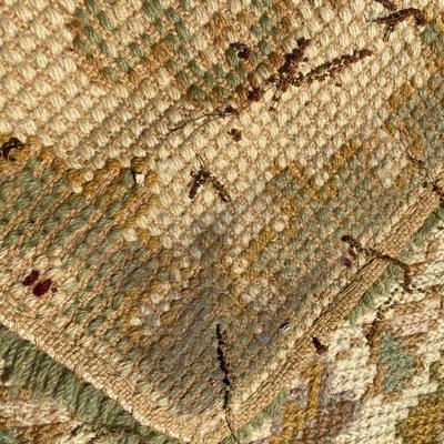 Hand woven/braded area rug