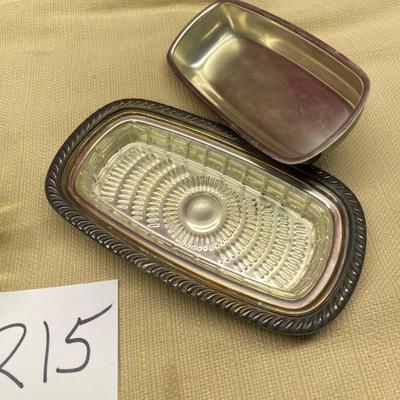 Silver Plated Butter Dish