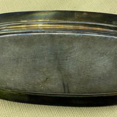 Silver Plated Butter Dish